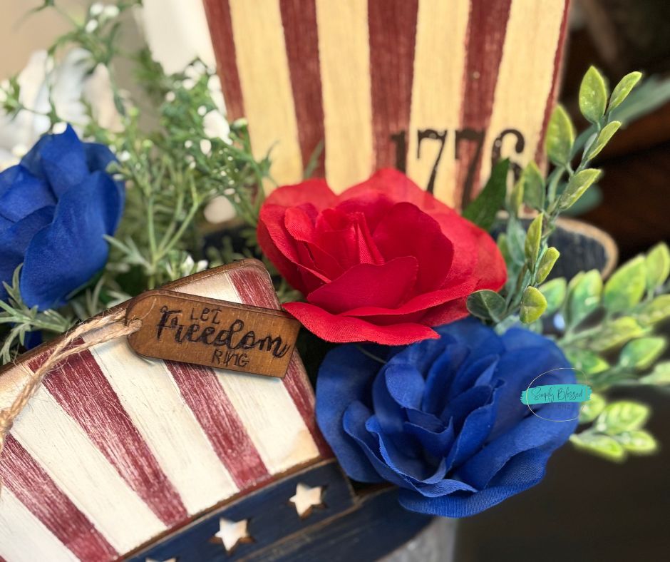 Patriotic Floral Arrangement