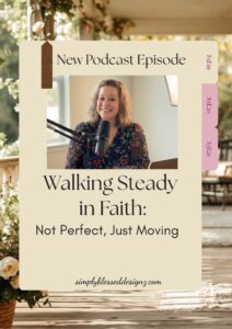 Walking Steady in Faith – Unscripted Conversations Podcast S3E19 cover image